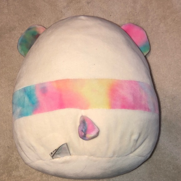 Squishmallow // tie dye panda : Pearson // 8" - Picture 2 of 2
